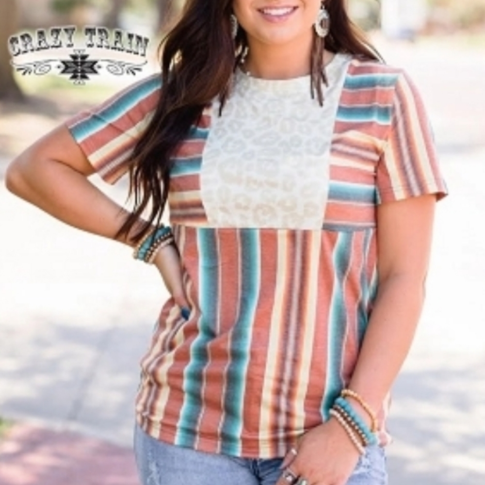 Crazy Train Sunset Seasons Top
